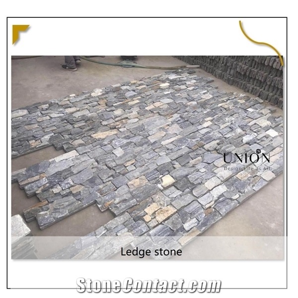 Blue Quartize Stone Cladding Decoration for Outdoor Wall