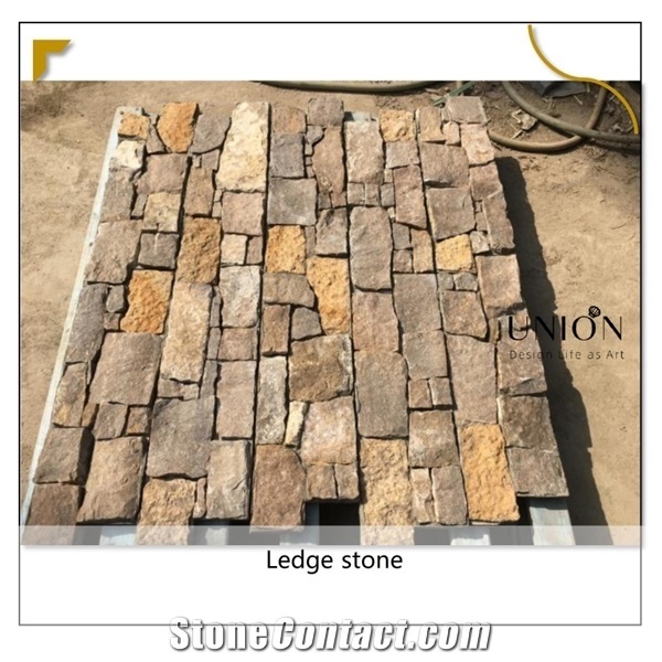 Modern Cement Stone Stick Net Panel Exterior Wall Decoration