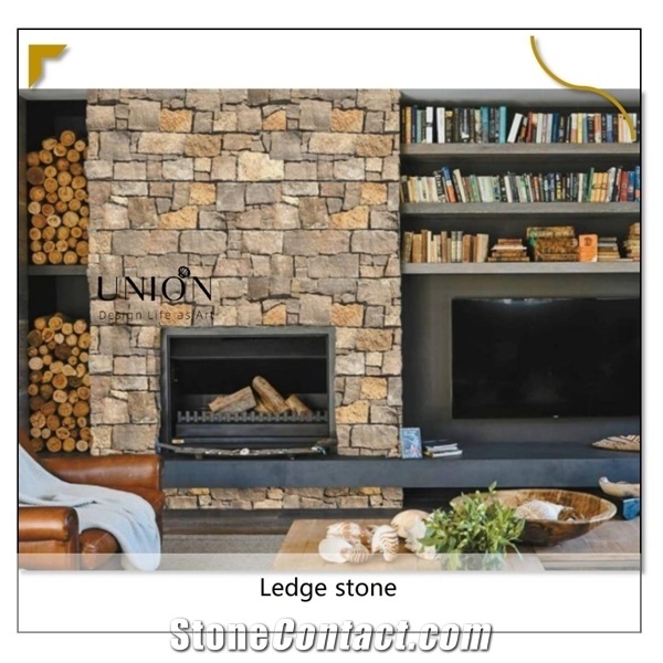 Modern Cement Stone Stick Net Panel Exterior Wall Decoration