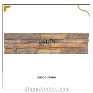 Natural Multicolor Rusty Ledge Stone Wall-Cladding-Panels