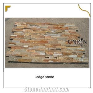 P14 Interlock Natural Beige Color Ledger Slate Panel Stone P14 Interlock Natural Beige Color Ledger Slate Panel Stone