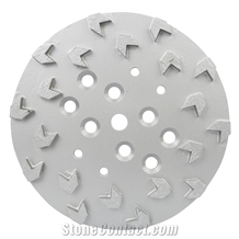 250mm Diamond Grinding Disc, 20 Arrow Segments