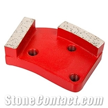 Bar Segment Diamond Grinding Plate for Contec Floor Grinder