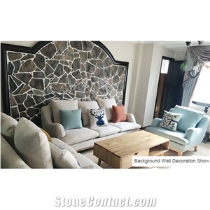 Bar Exterior Interior Cement Faux Flagstone Wall Panels