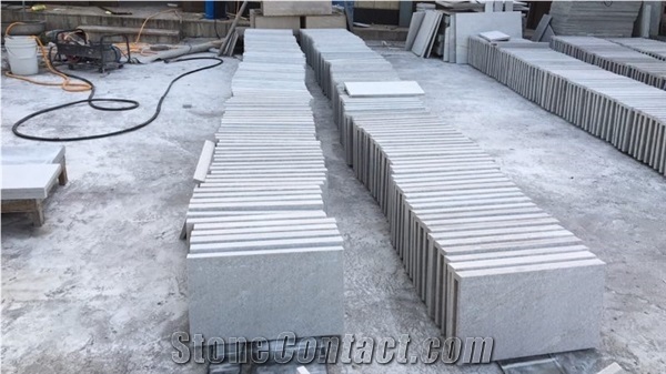 Beautiful Natural White Quartzite Stone Swimming Pool Copping