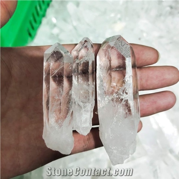 Crystal Clear Quartz Healing Terminated Points Of Gift