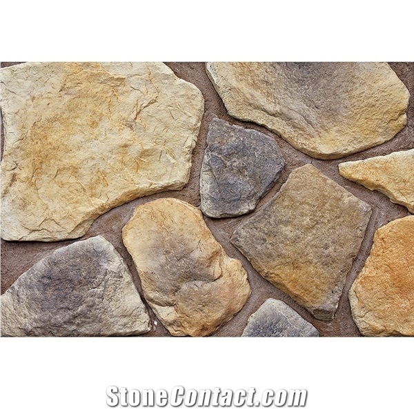 Exterior Artificial Stone Wall Panel Faux Interior Flagstone