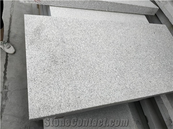 G633 White Grey Granite Outdoor Swimming Pool Coping Tiles