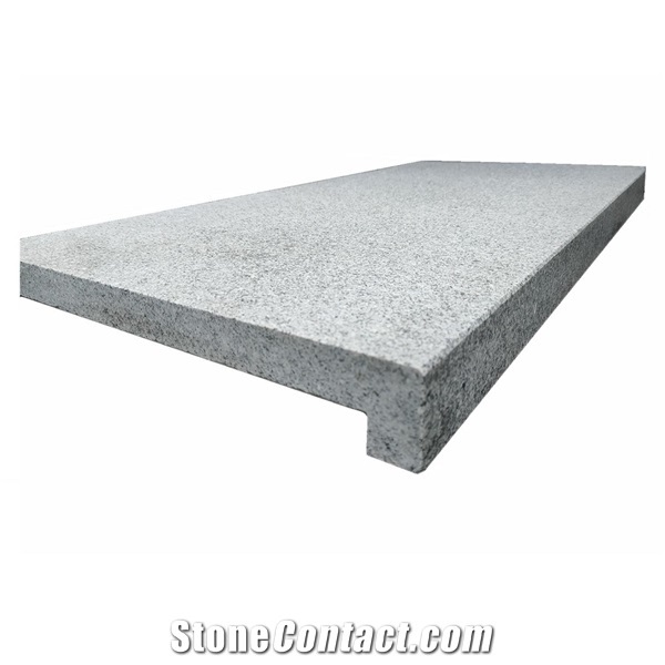 G633 White Grey Granite Outdoor Swimming Pool Coping Tiles