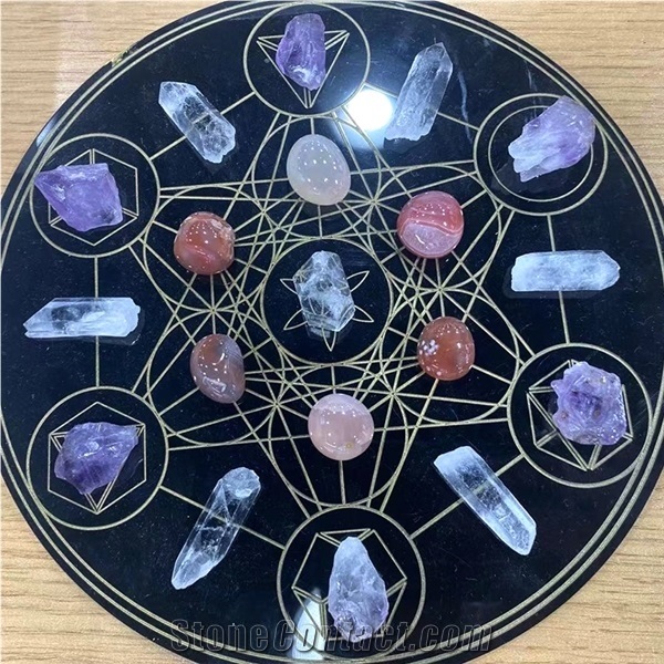 Quartz Crystal Gem Chakra Meditation Tumbled Crafts Reiki