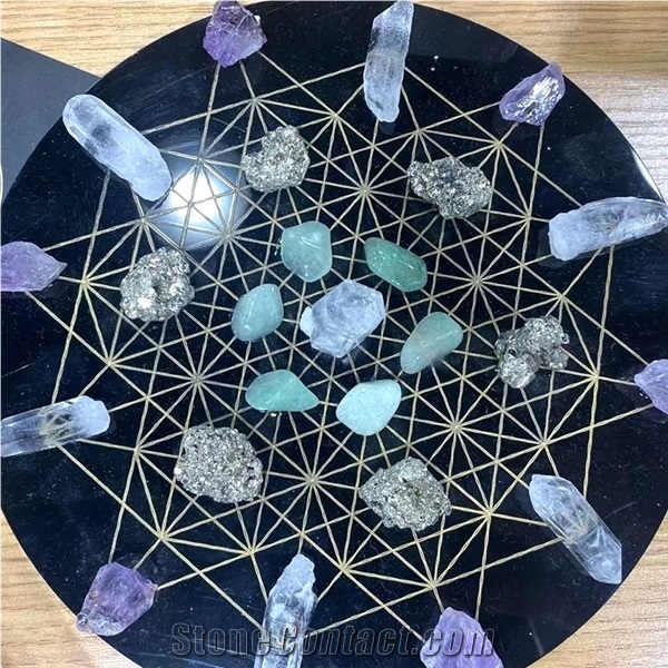 Quartz Crystal Gem Chakra Meditation Tumbled Crafts Reiki