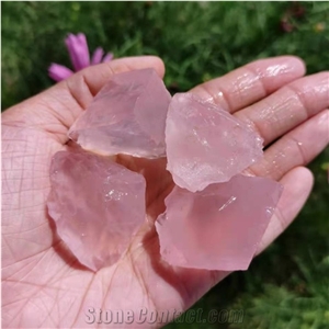 Rose Quartz Crystal Stone Rough Gemstone Mineral Decorative Rose Quartz Crystal Stone Rough Gemstone Mineral Decorative