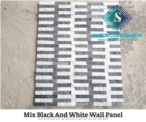 Ascdl001 Mix Black and White Wall Panel