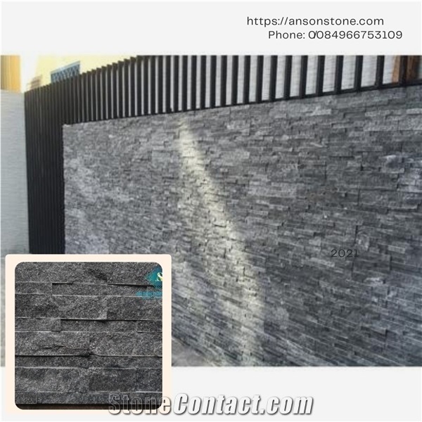 Black Split Surface for Fence