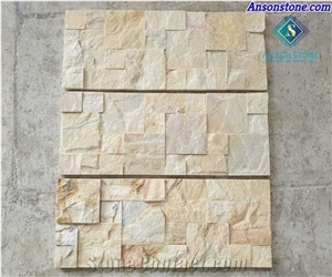 Decorative Stone - Yellow French Pattern Wall Panel