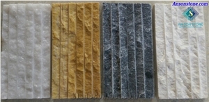 Line Chiselled Marble Wall Panel Many Color