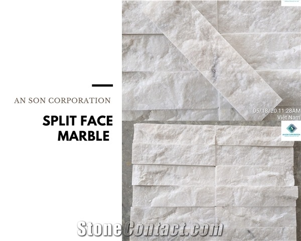 Split Face Marble Wall Panel