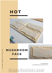 Split Surface Marble Mushroom Stone- Interior Design
