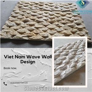 Top Viet Nam Wave-Wall Stone Product