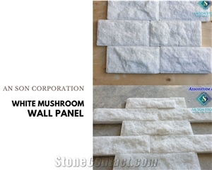 White Mushroom Face