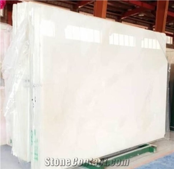 Nive White Marble Slabs