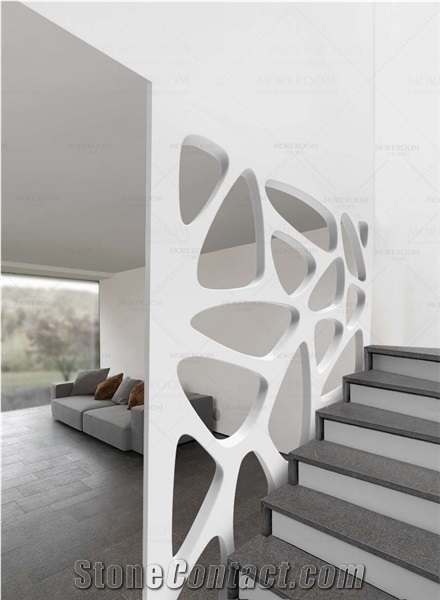 Artificial Marble Acrylic Resin Sheets Transtones Bookshelf