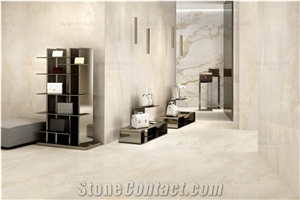 China White Sintered Stone Slabs For Indoor Floor