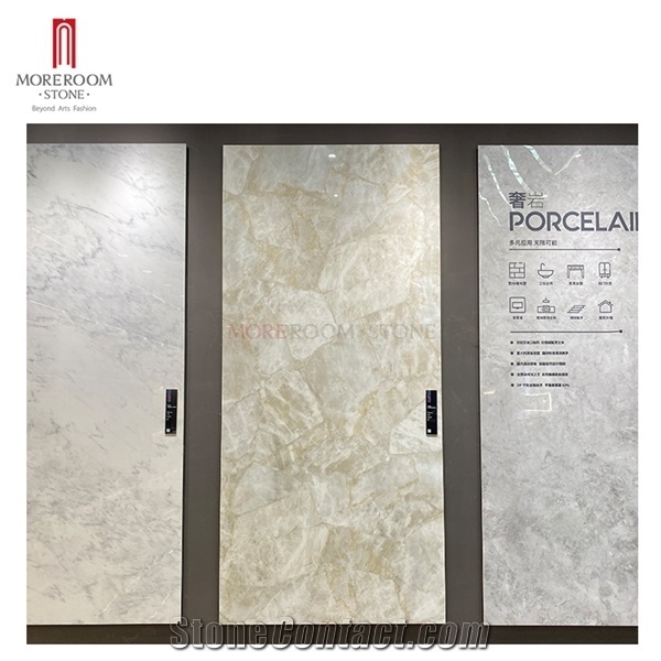 Luxury Sintered Stone Gemstone Pattern Background Wall