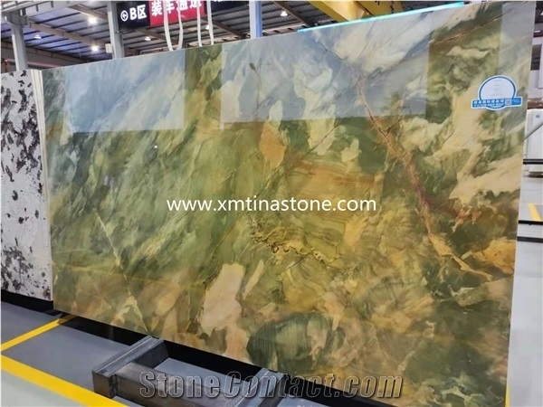 Green Onyx Polished Slabs