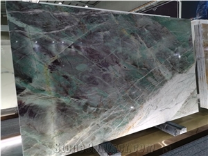 Botanic Bordeaux Quartzite, Moldavite Crystal Quartzite