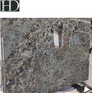 Aphrodite,Labradorite Green/Blue Granite Slab Tile Aphrodite,Labradorite Green/Blue Granite Slab Tile