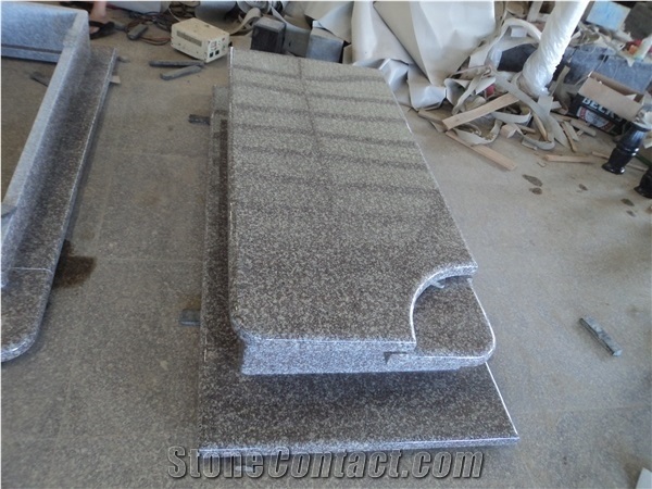 Cheapest G664 Monument, Padang Marrone Headstone Style