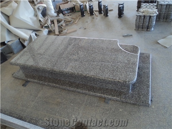 Cheapest G664 Monument, Padang Marrone Headstone Style