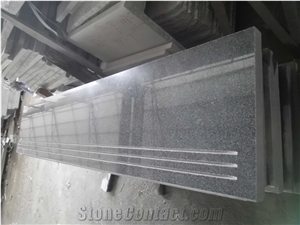 Polished China G654 Nero Impala,Pingnan Grey Granite Steps