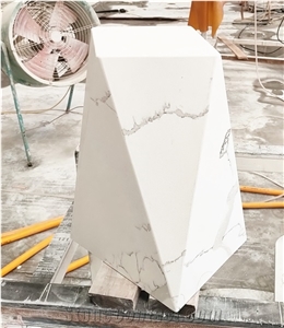 Artificial Quartz Engineered Stone Commercial Counters Table