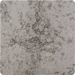 Artificial Quartz Stone Grey Slab Price