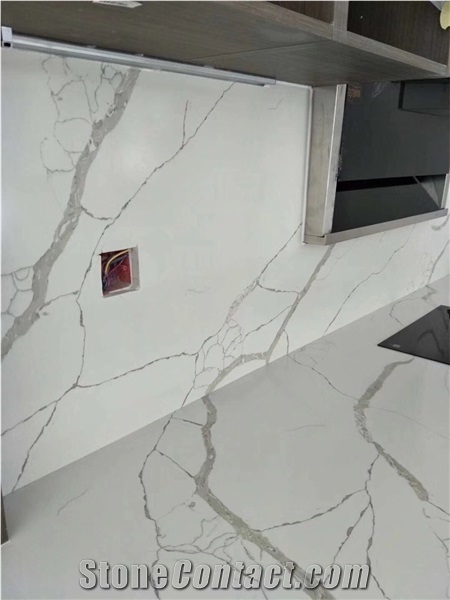 Bathroom Quartz Stone Countertop Artificial Stone