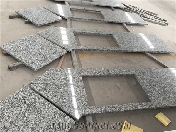 Good Quality Spray White Granite Big Slabs for Building