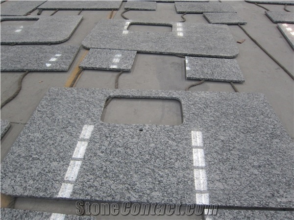 Good Quality Spray White Granite Big Slabs for Building