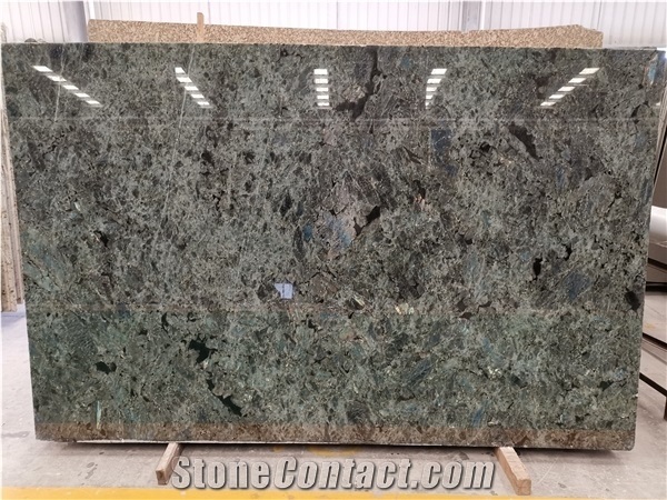 Lemurian Blue Granite Polished Slabs, Granite Slabs