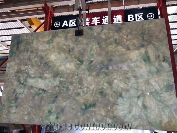 Light Blue Ice Onyx Wall Tile,Polished Onyx Stone Price Slab