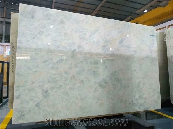 Light Blue Ice Onyx Wall Tile,Polished Onyx Stone Price Slab