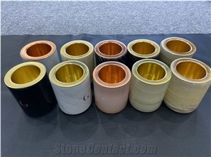 Own Factory Of Stone Products Home Decoration Candle Jar
