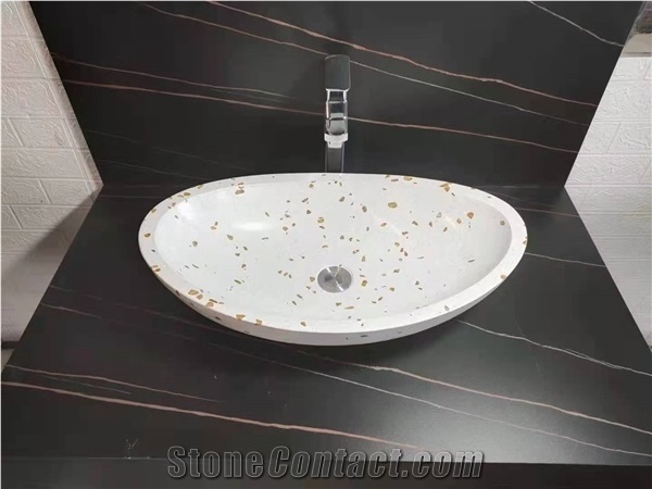 Polished Marble Sink, Basin, Stone Sink
