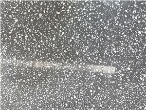 Black Terrazzo Stone Honeycomb Table Tops