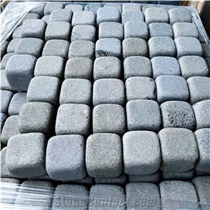 Cubic Stone Tumbled Lava Stone for Flooring Customized Size Cubic Stone Tumbled Lava Stone for Flooring Customized Size