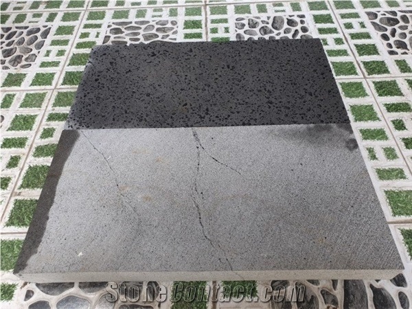 Machine Cut Basalt Tile for Flooring Wall Cladding