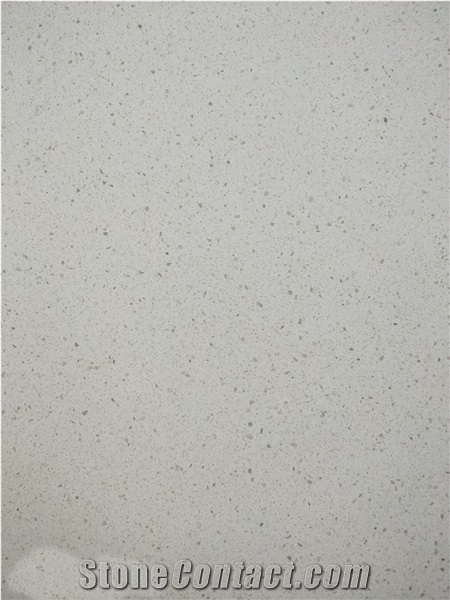Fyq401 Micro White Quartz Slabs