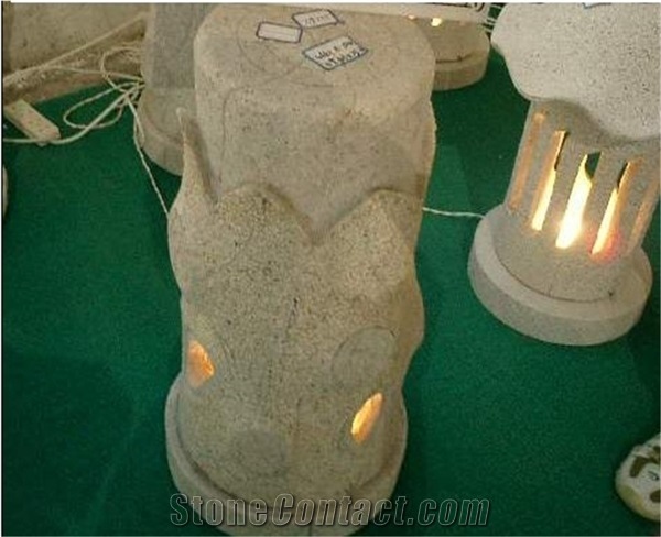 Garden Stone Lamp Lantern Landscaping Lamps
