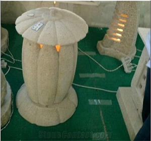 Garden Stone Lamp Lantern Landscaping Lamps